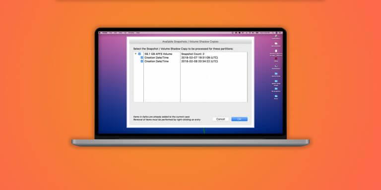 Cellebrite Inspector – the Solution for APFS Snapshots