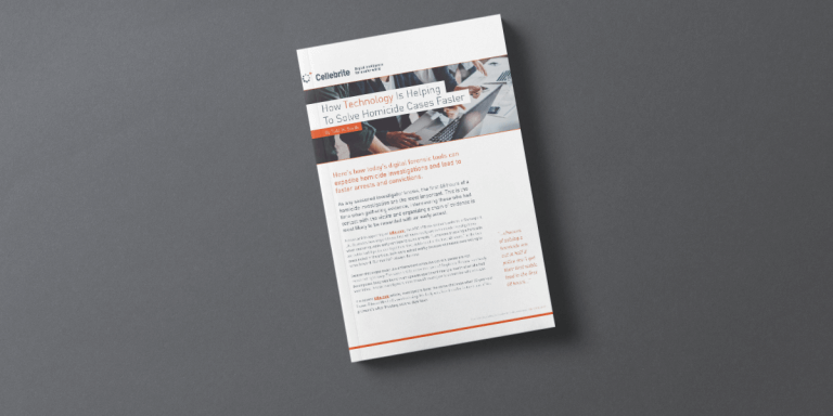 Here’s How You Can Speed Your Homicide Investigations with Digital Intelligence