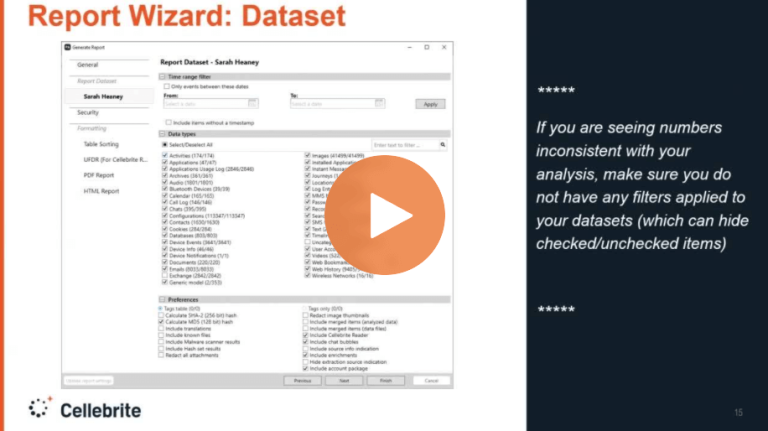 Introductory Walkthrough of Cellebrite Physical Analyzer