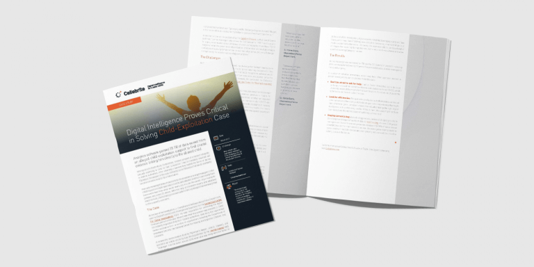 Digital Intelligence Proves Critical in Solving Child-Exploitation Case