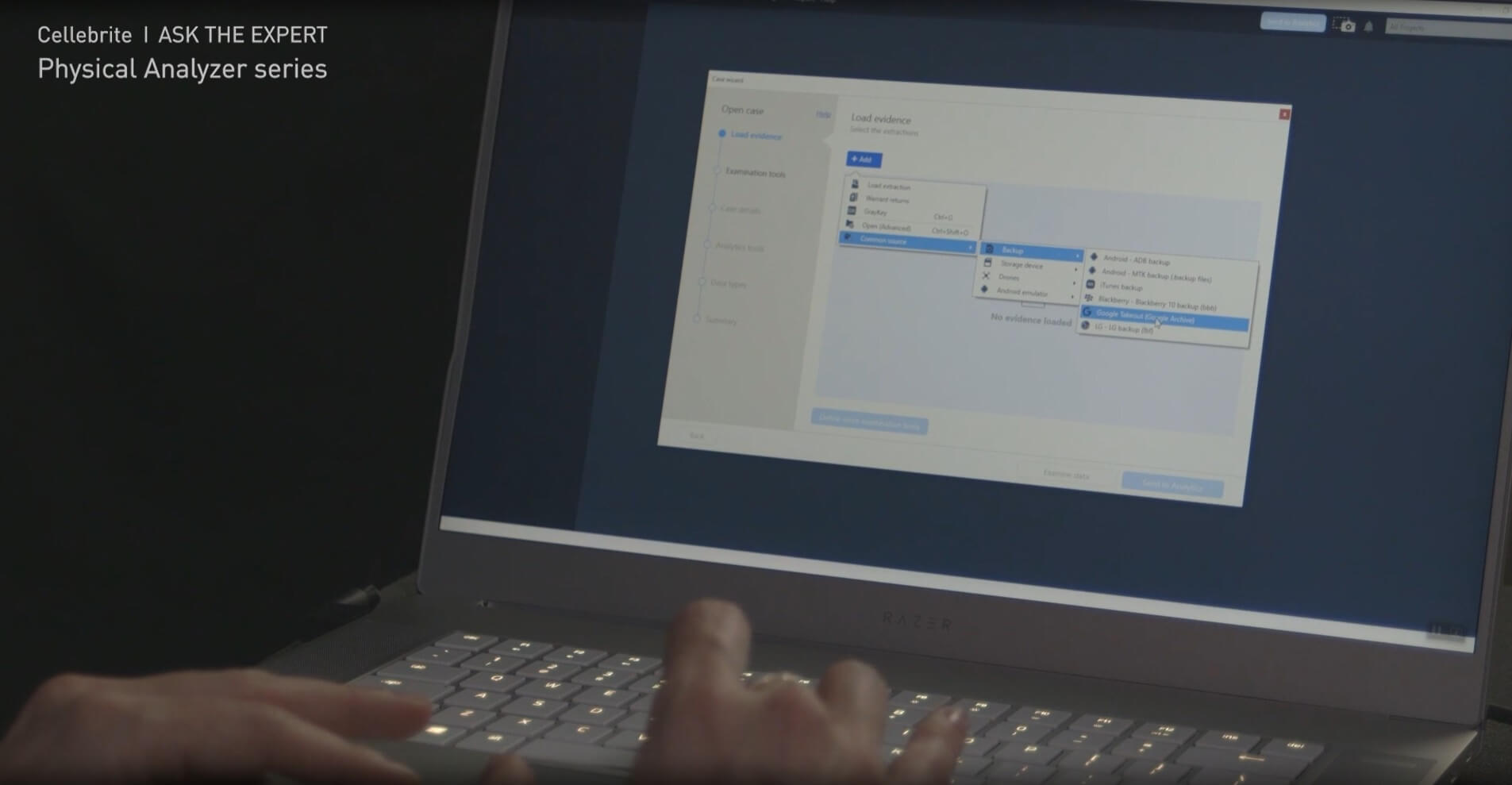 How to Open A Case In Cellebrite Physical Analyzer