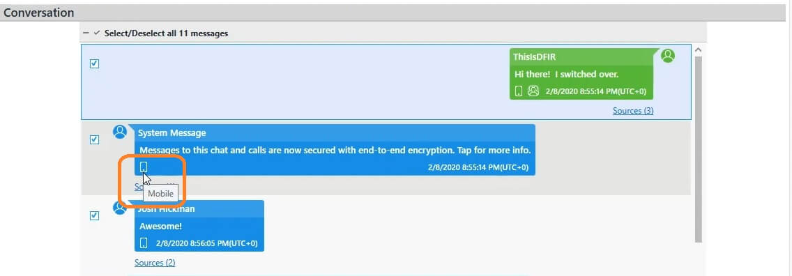 How to View Chat Conversations in Cellebrite Physical Analyzer - Cellebrite