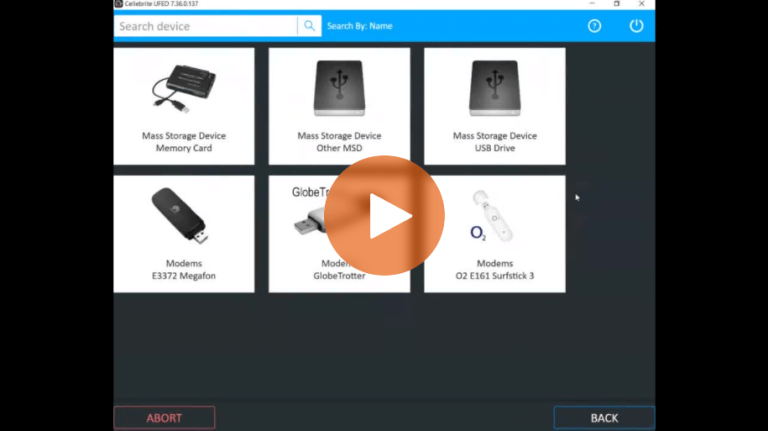 A Basic Review of Mobile Device Data Collection with Cellebrite UFED