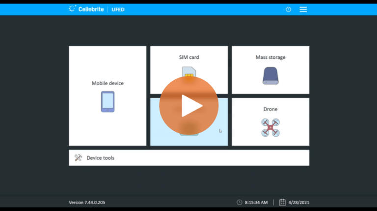 All Cellebrite UFED Options for iOS Data Collection in UFED
