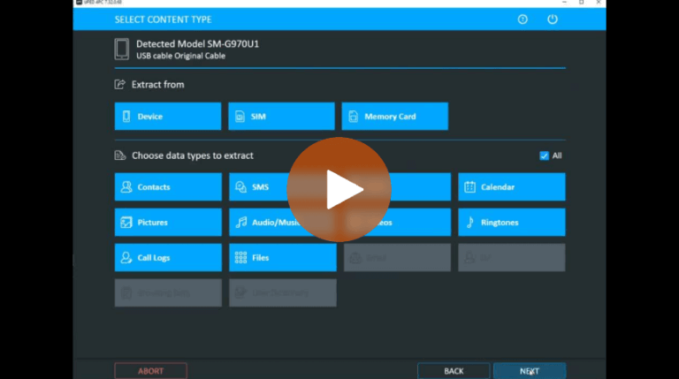 Autodetect: Special Feature Built Into UFED for Android 8 & 9 Samsung Devices
