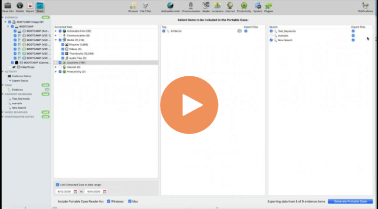 How to Create a Portable Case with Cellebrite Inspector