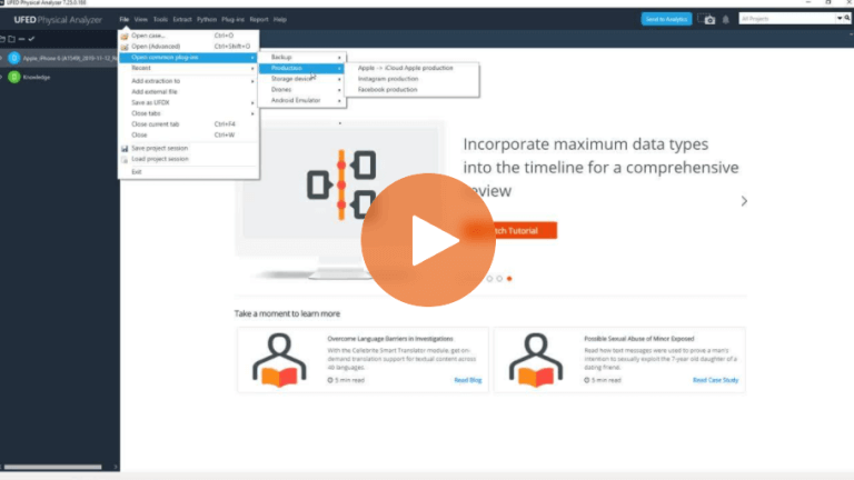 How to Use Common Plugins Built Into Cellebrite Physical Analyzer