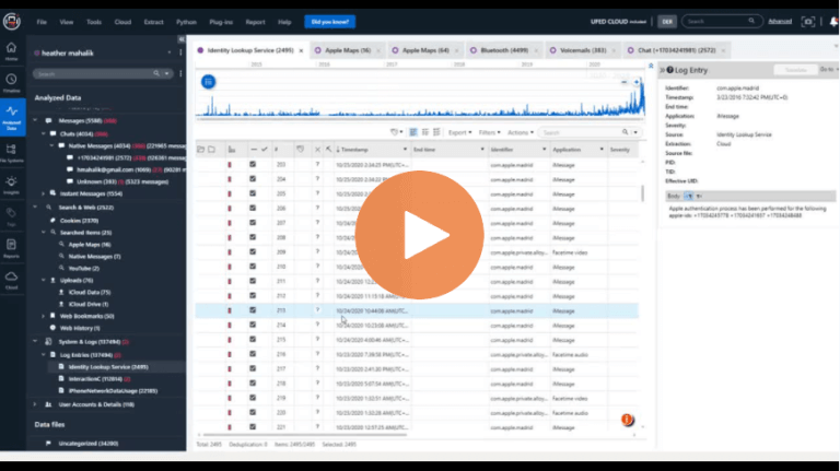How to Use the Identity Lookup Service in Cellebrite Physical Analyzer