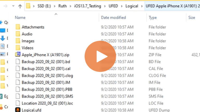 Learn More About .UFD vs .UFDX Extraction Outputs in UFED and Physical Analyzer