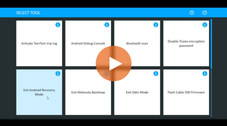 UFED 4PC – Download Mode DEMO Focusing on Device Tools