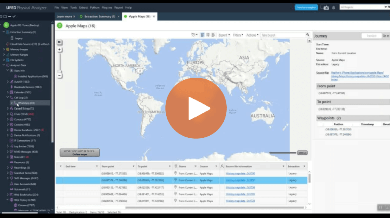 Unencrypted vs. Encrypted Data Dump From an iPhone with iOS13 – Cellebrite Physical Analyzer