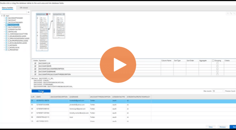 Part 1 – SQLite Joins: How to Create Connections Between Multiple Files in Cellebrite Physical Analyzer