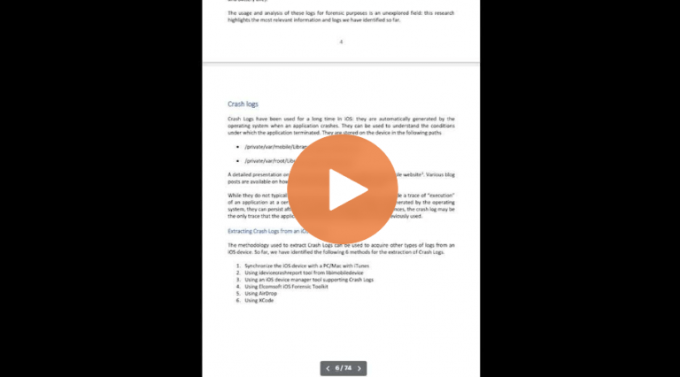 How to Create Sysdiagnose Logs for Bug Reporting on iOS Devices