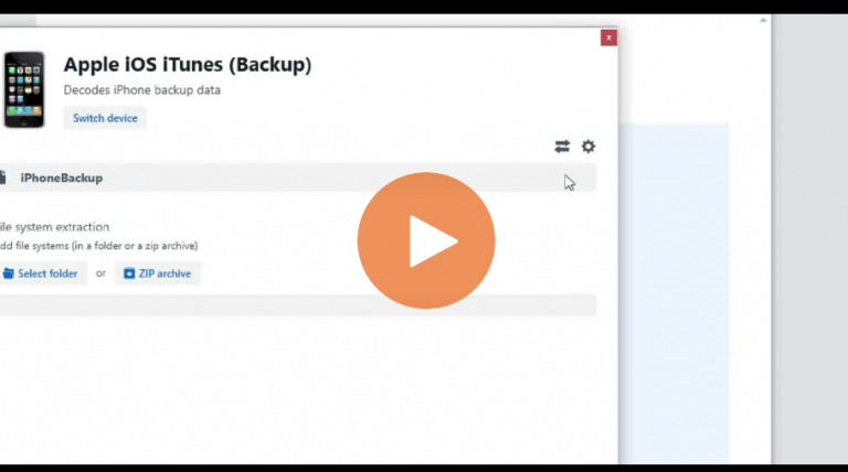 How To Use The Open Advanced Feature In Cellebrite Physical Analyzer
