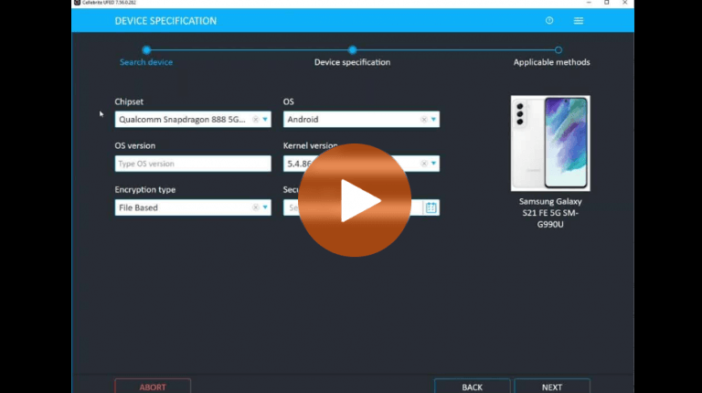 How to Get Started With UFED
