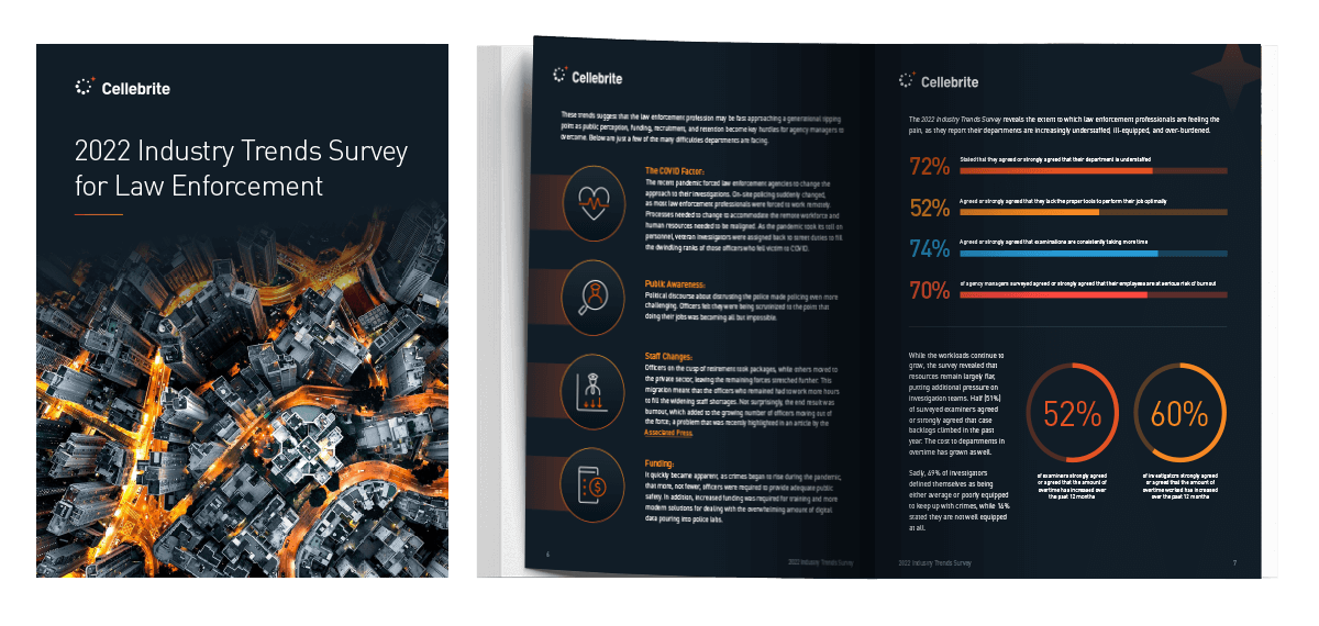 2022 Industry Trends Survey Cellebrite