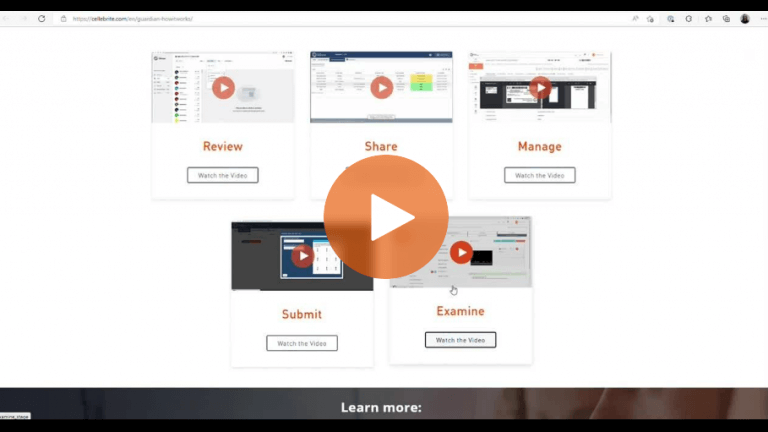 How to Streamline Your Digital and Physical Evidence Processes with Cellebrite Guardian