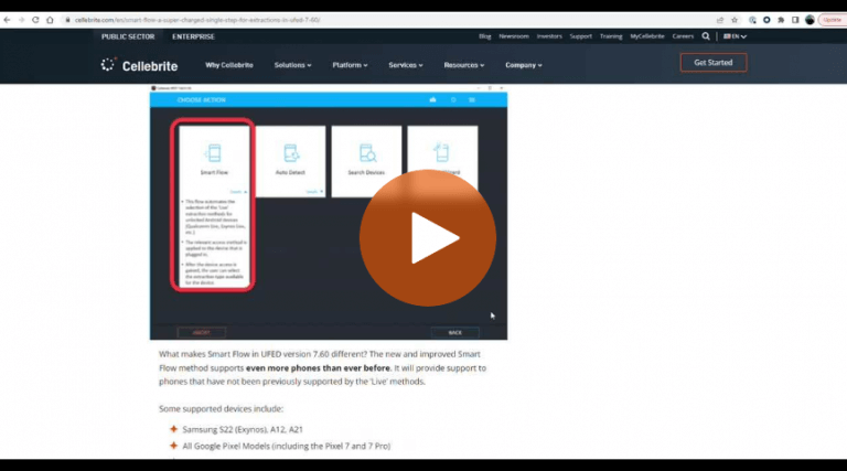How to Maximize Your File System Extractions With UFED Smart Flow in Mobile Forensics